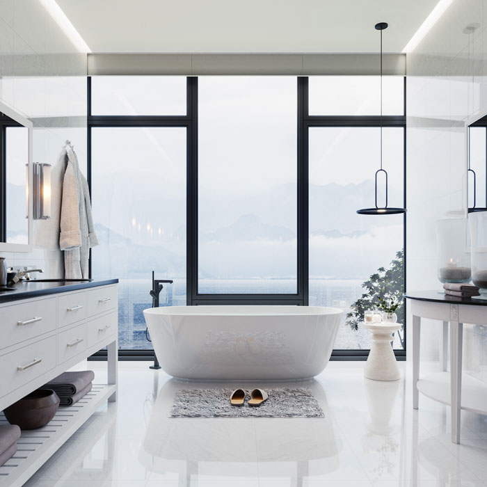 renovated bathroom
